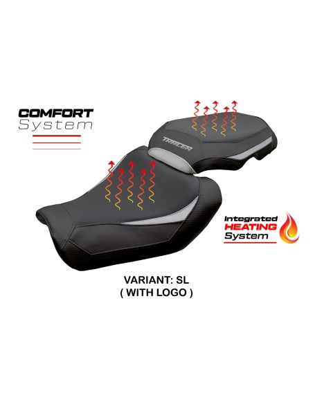 Rivestimento sella compatibile - Yamaha Tracer 9 / 9 GT 2025 - mod Ness Heating Comfort System