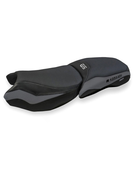 Funda de asiento compatible BMW R 1250 GS Adventure (19-22) modelo Baceno 4