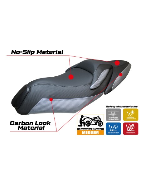 Sitzbezug kompatibel - Kymco XCITING 400 S 2019-2024 - mod Yunlin