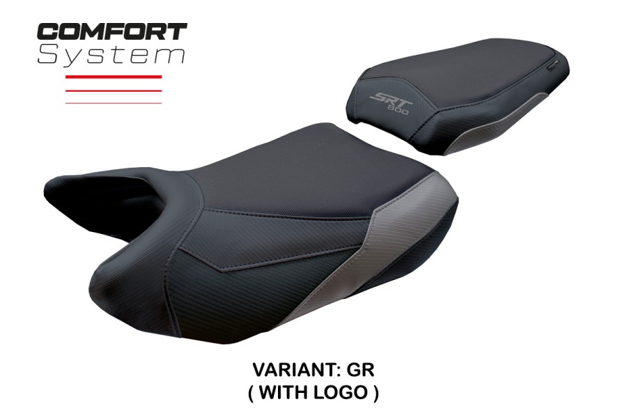 Housse de selle compatible - QJ Motor SRT 800 X / S / SX 2023-2025 - mod Wuhai Comfort System
