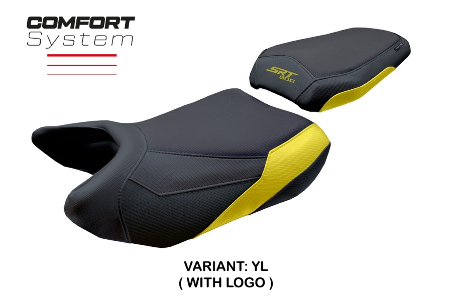 Housse de selle compatible - QJ Motor SRT 800 X / S / SX 2023-2025 - mod Wuhai Comfort System
