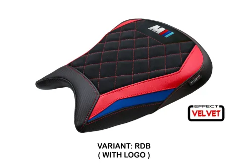 Seat cover compatible - BMW M 1000 RR 2023-2026 - mod Melk Velvet 2