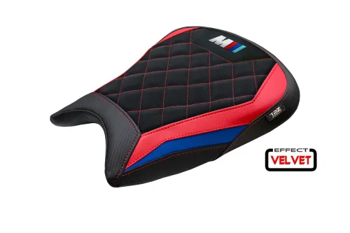 Rivestimento sella compatibile - BMW M 1000 RR 2023-2026 - mod Melk Velvet