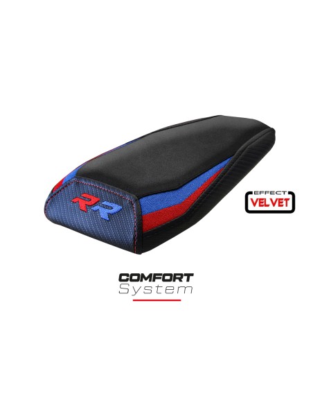 Housse de selle compatible - BMW M 1000 RR 2023-2026 - mod Riesa Velvet Comfort System