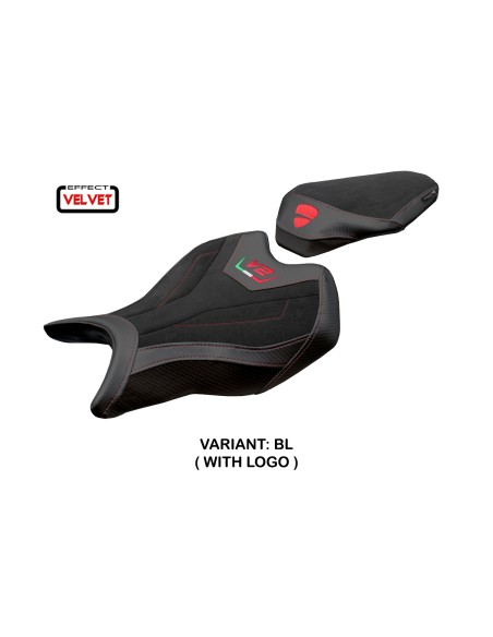Rivestimento sella compatibile - Ducati Panigale V2 2025-2026 - mod Asia Velvet