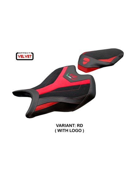 Rivestimento sella compatibile - Ducati Panigale V2 2025-2026 - mod Asia Velvet