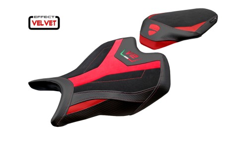 Rivestimento sella compatibile - Ducati Panigale V2 2025-2026 - mod Asia Velvet