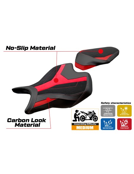 Seat cover compatible - Ducati Panigale V2 2025 - mod Asia Velvet