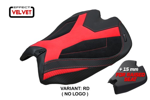 Housse de selle compatible - Ducati Panigale V4  2025 - mod Argenta High Velvet 2