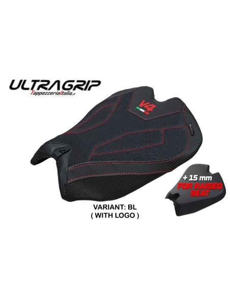 Funda de asiento compatible - Ducati Panigale V4  2025 - mod Argenta High Ultragrip