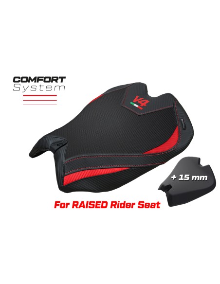 Rivestimento sella compatibile - Ducati Panigale V4 2025 - mod Argenta High Comfort System