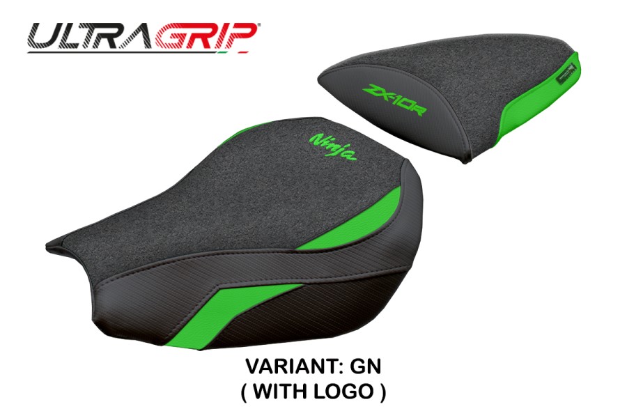 Rivestimento sella compatibile - Kawasaki Ninja ZX 10 R 2006-2007 - mod Goku Ultragrip