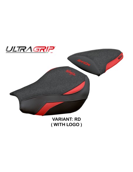 Funda de asiento compatible - Kawasaki Ninja ZX 10 R 2006-2007 - mod Goku Ultragrip