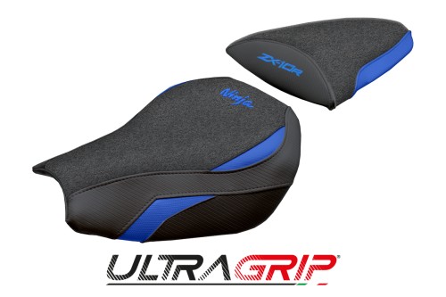 Housse de selle compatible - Kawasaki Ninja ZX 10 R 2006-2007 - mod Goku Ultragrip