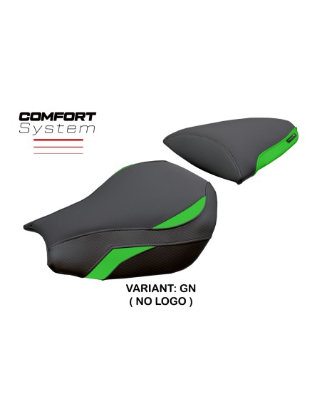 Housse de selle compatible - Kawasaki Ninja ZX 10 R 2006-2007 - mod Goku Comfort System