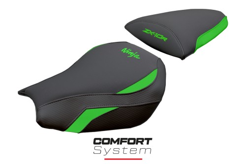 Rivestimento sella compatibile - Kawasaki Ninja ZX 10 R 2006-2007 - mod Goku Comfort System
