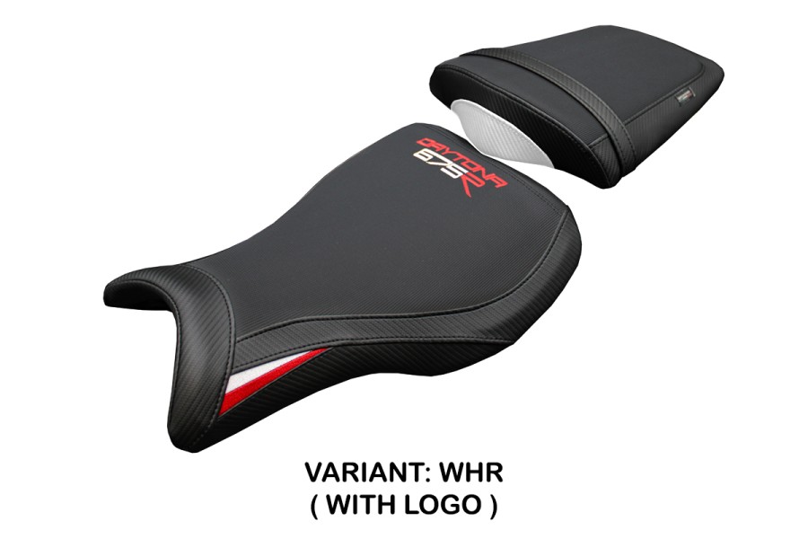 Housse de selle compatible - Triumph Daytona 675R 2006-2012 - mod Ripley