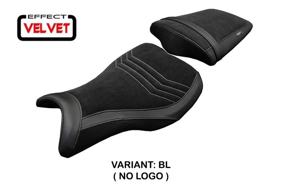 Housse de selle compatible - Triumph Daytona 675R 2006-2012 - mod Ripley Velvet