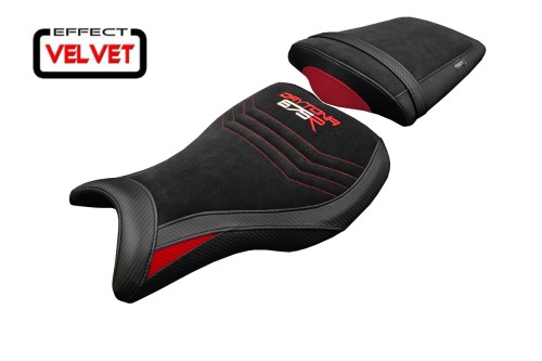 Rivestimento sella compatibile - Triumph Daytona 675R 2006-2012 - mod Ripley Velvet