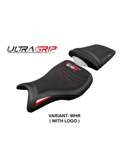 Funda de asiento compatible - Triumph Daytona 675R 2006-2012 - mod Ripley Ultragrip