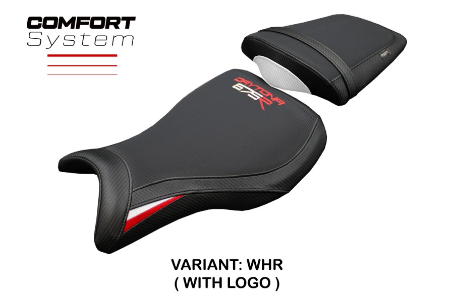 Funda de asiento compatible - Triumph Daytona 675R 2006-2012 - mod Ripley Comfort System