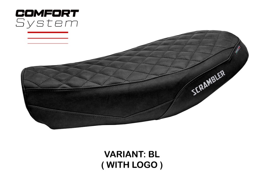 Funda de asiento compatible - Ducati Scrambler Urban Motard 2022-2024 - mod Antigua Comfort System