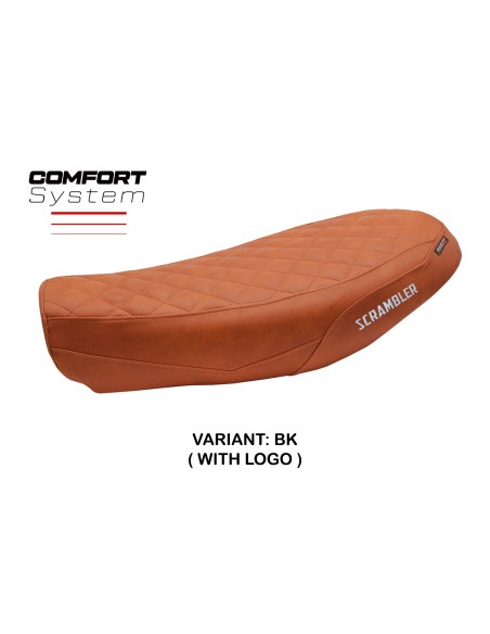 Housse de selle compatible - Ducati Scrambler Urban Motard 2022-2024 - mod Antigua Comfort System