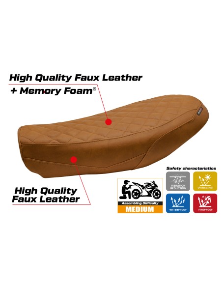 Sitzbezug kompatibel - Ducati Scrambler Urban Motard 2022-2024 - mod Antigua Comfort System