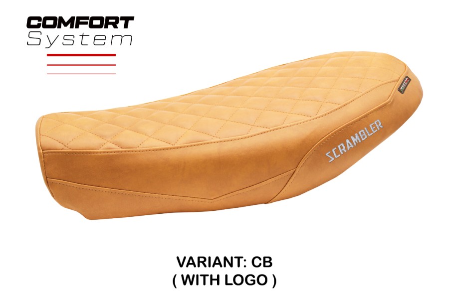Housse de selle compatible - Ducati Scrambler Nightshift 2021-2022 - mod Antigua Comfort System