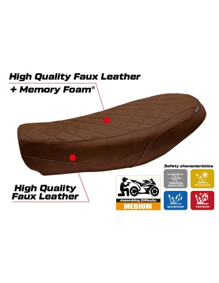 Sitzbezug kompatibel - Ducati Scrambler Nightshift 2021-2022 - mod Antigua Comfort System