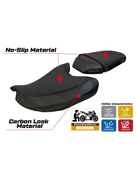 Sitzbezug kompatibel - Yamaha MT-07 2025 - mod Fukaya