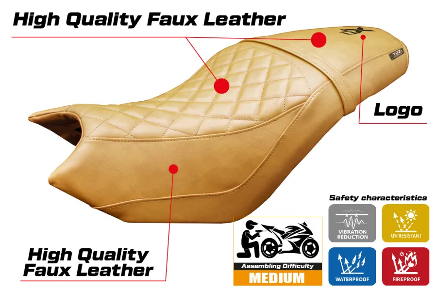 Housse de selle compatible - CF Moto 700 CL-X 2021-2026 - mod Bafia