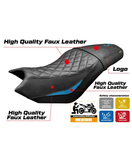 Sitzbezug kompatibel - CF Moto 700 CL-X 2021-2026 - mod Bafia
