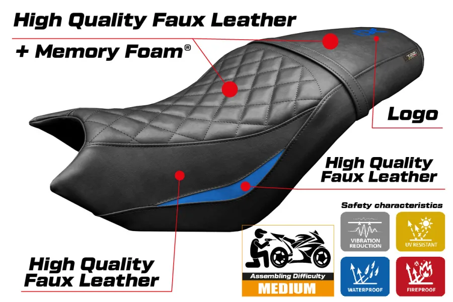 Sitzbezug kompatibel - CF Moto 700 CL-X 2021-2026 - mod Bafia Comfort System