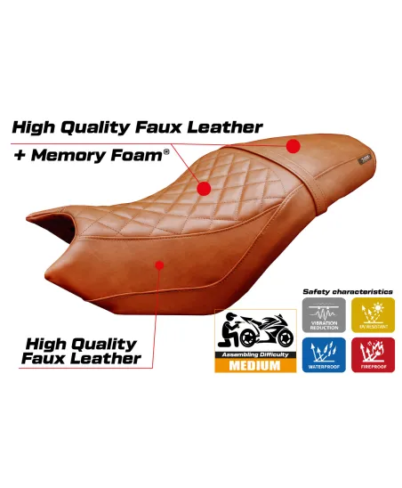 Seat cover compatible - CF Moto 700 CL-X 2021-2026 - mod Bafia Comfort System