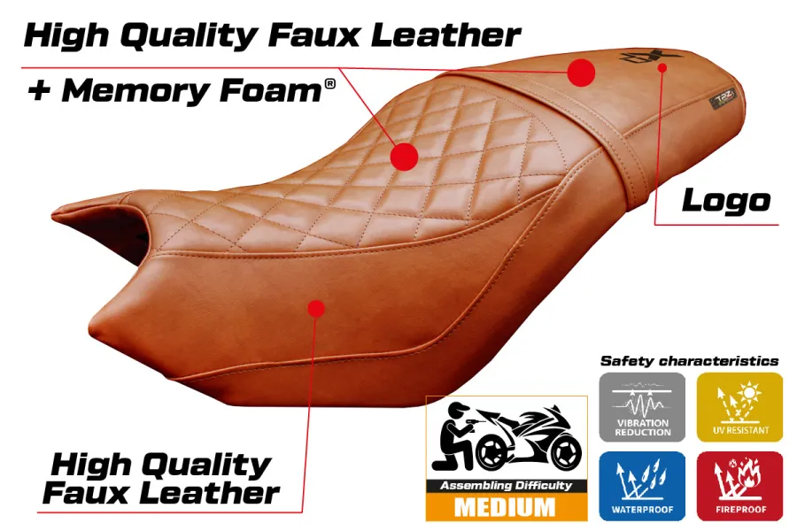 Rivestimento sella compatibile - CF Moto 700 CL-X 2021-2026 - mod Bafia Comfort System