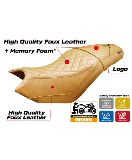 Sitzbezug kompatibel - CF Moto 700 CL-X 2021-2026 - mod Bafia Comfort System