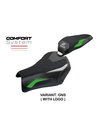 Housse de selle compatible - Kawasaki Z 900 2025 - mod Uchiko Comfort System