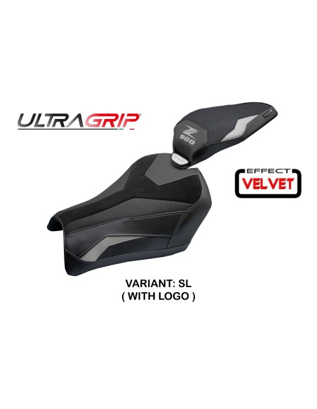 Funda de asiento compatible - Kawasaki Z 900 2025 - mod Uchiko Velvet Ultragrip