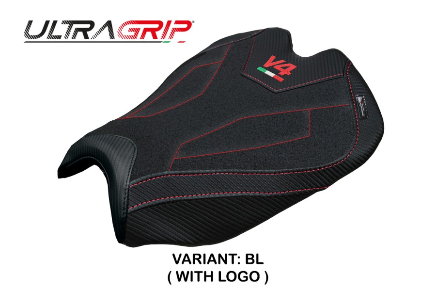 Rivestimento sella compatibile - Ducati Streetfighter V4 2025-2026 - mod Alcara Ultragrip