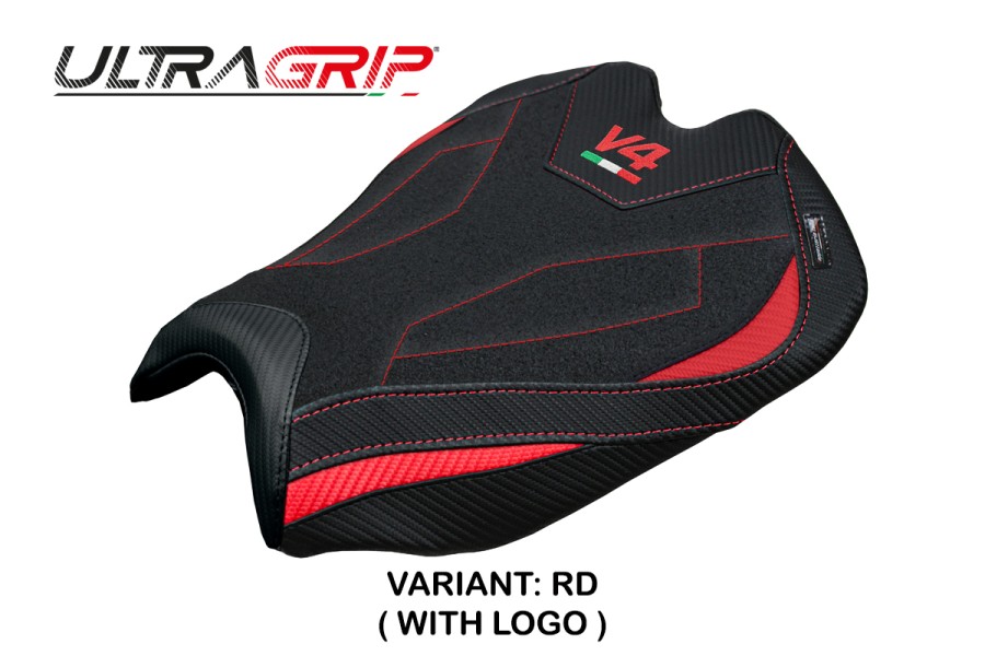 Rivestimento sella compatibile - Ducati Streetfighter V4 2025-2026 - mod Alcara Ultragrip