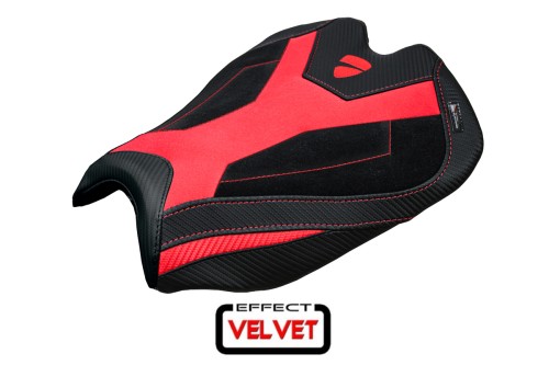 Rivestimento sella compatibile - Ducati Streetfighter V4 2025-2026 - mod Alcara Velvet