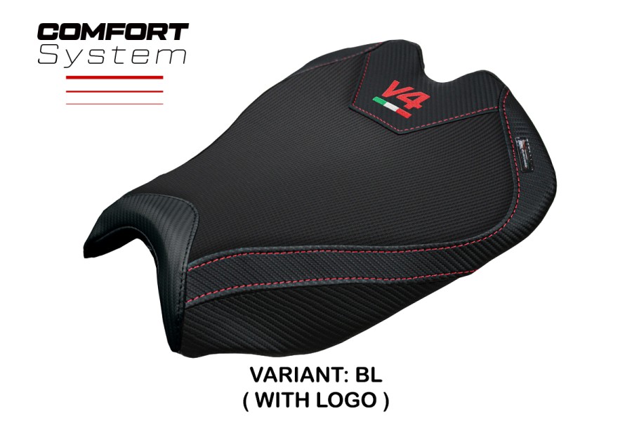 Rivestimento sella compatibile - Ducati Streetfighter V4 2025-2026 - mod Alcara Comfort System