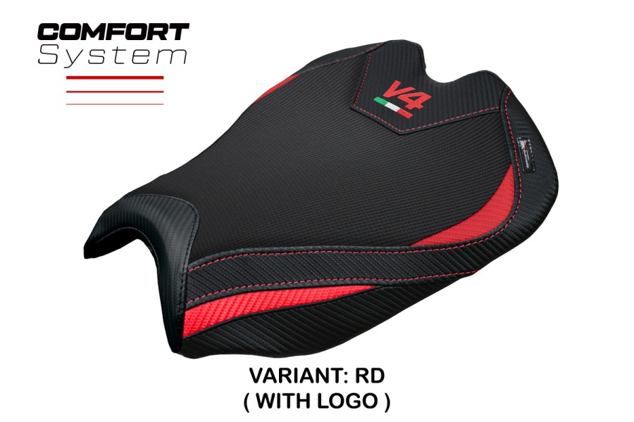 Rivestimento sella compatibile - Ducati Streetfighter V4 2025-2026 - mod Alcara Comfort System