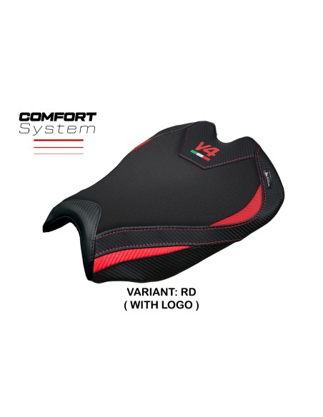 Rivestimento sella compatibile - Ducati Streetfighter V4 2025-2026 - mod Alcara Comfort System