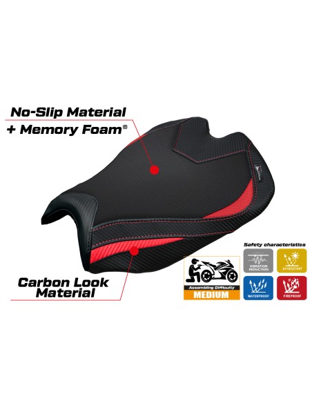 Seat cover compatible - Ducati Streetfighter V4 2025 - mod Alcara Comfort System