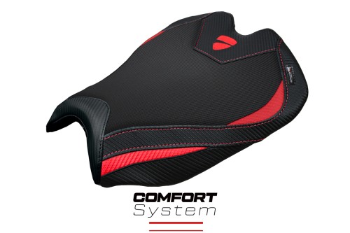 Rivestimento sella compatibile - Ducati Streetfighter V4 2025-2026 - mod Alcara Comfort System