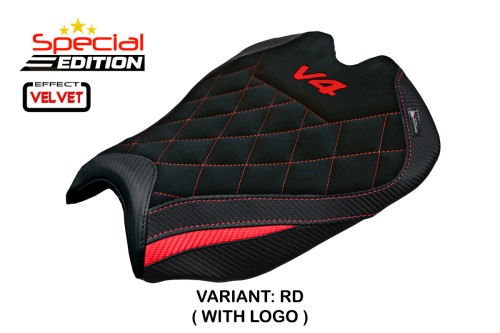 Rivestimento sella compatibile - Ducati Streetfighter V4 2025-2026 - mod Alcara Special Edition 2
