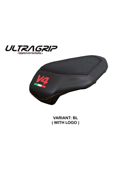 Housse de selle compatible - Ducati Streetfighter V4 2025 - mod Alcara Pass Ultragrip