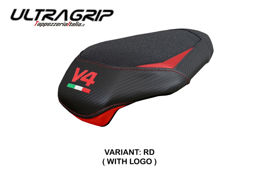 Rivestimento sella compatibile - Ducati Streetfighter V4 2025-2026 - mod Alcara Pass Ultragrip